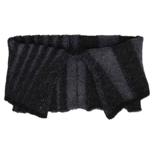 TWO STRIPE COLLAR / BLACK-GREY