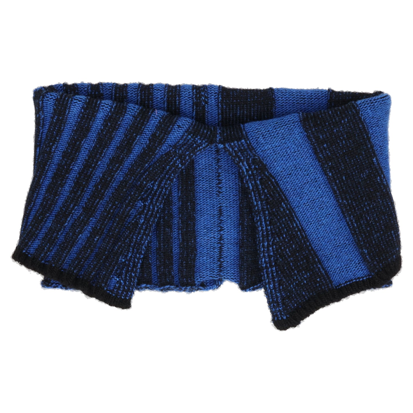 TWO STRIPE COLLAR / BLACK-BLUE