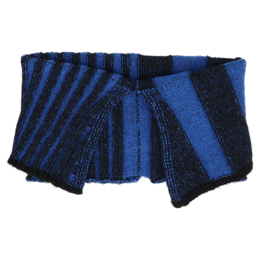 TWO STRIPE COLLAR / BLACK-BLUE