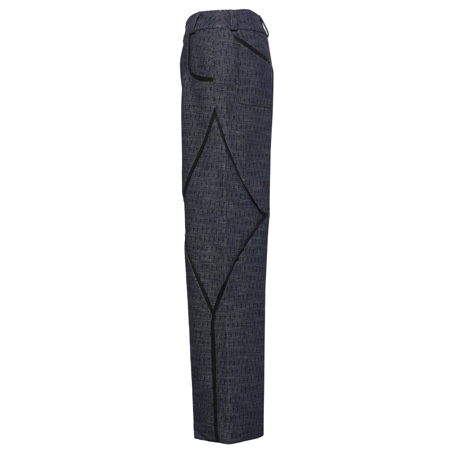 RHOMBUS TROUSERS EXCLUSIVE / BLUE