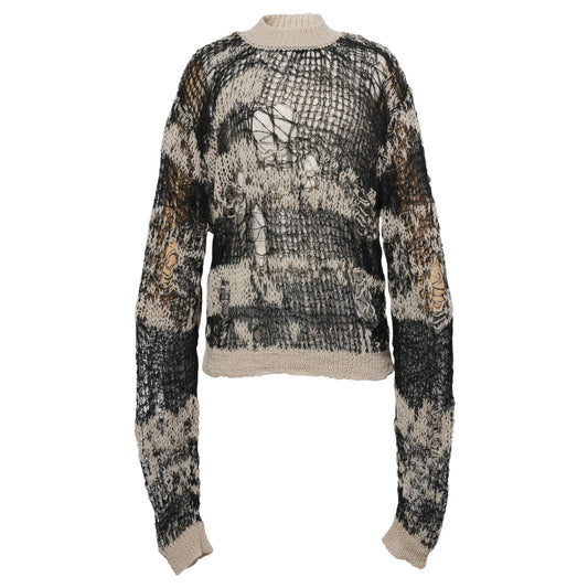 WRECK JUMPER / BLACK-OFF WHITE