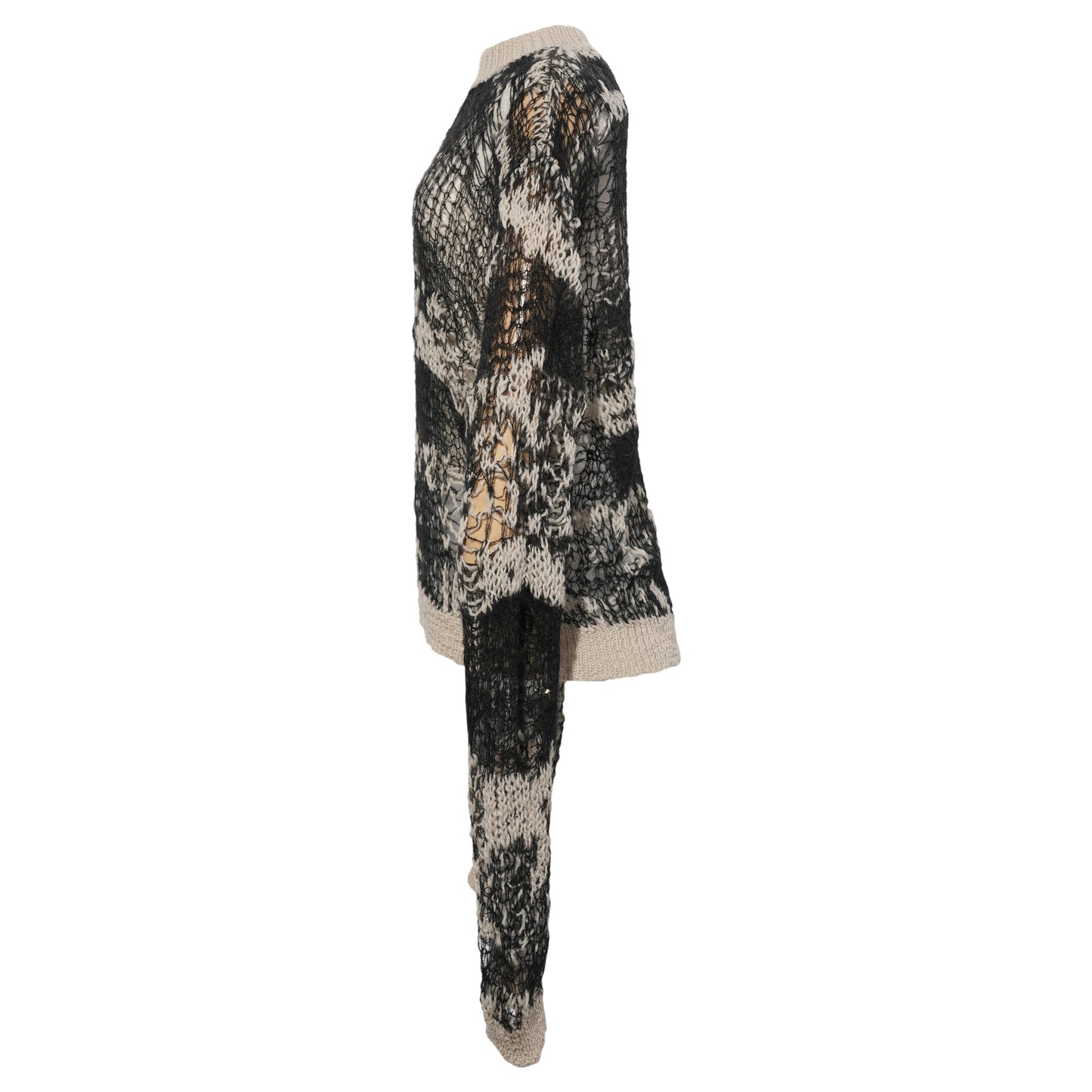 WRECK JUMPER / BLACK-OFF WHITE