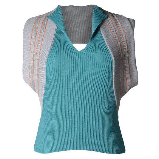 HALTER KNIT TOP / LIBELLULA