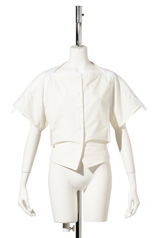 YES NURSE! TOP / OFF WHITE