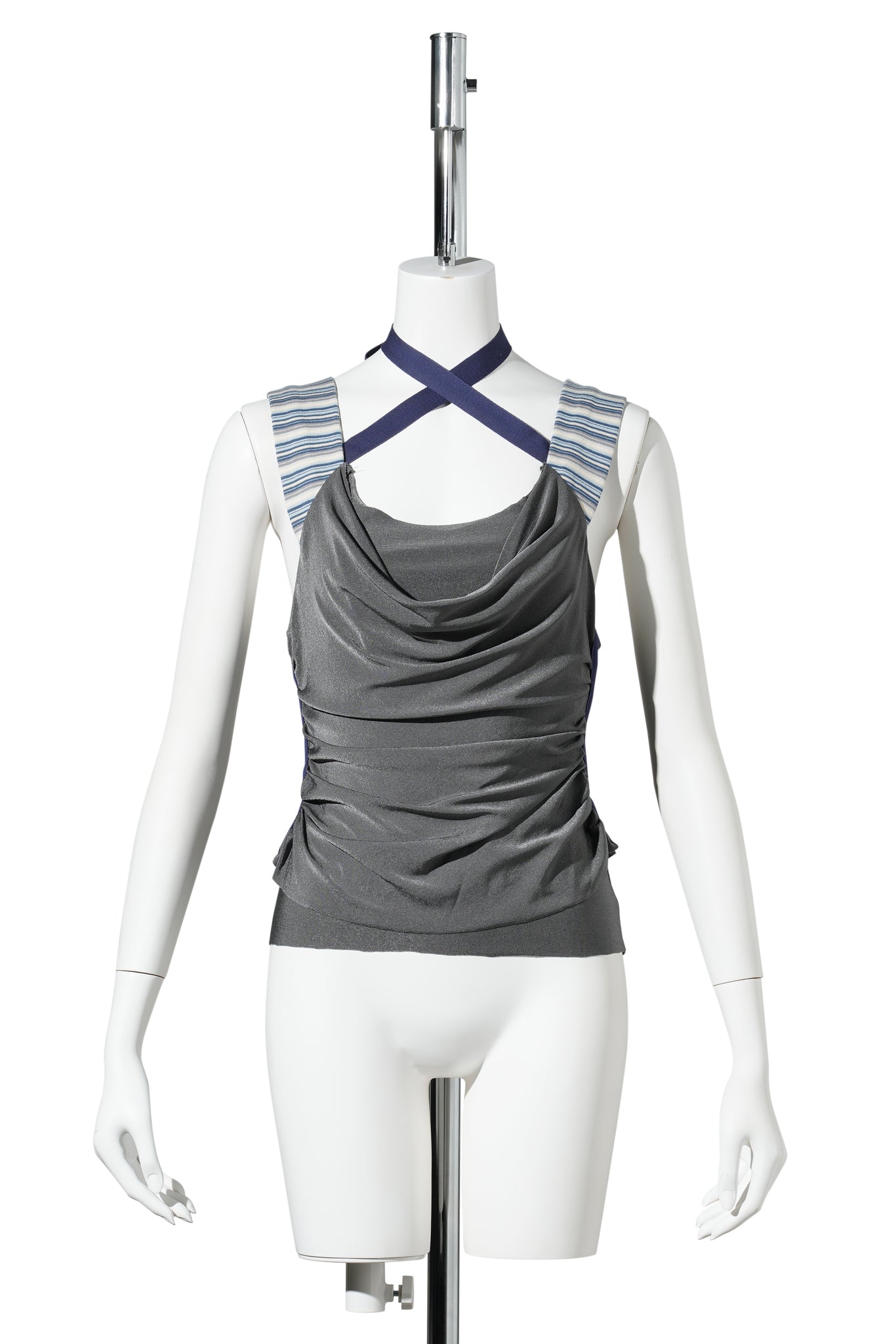 SABROSOSO JERSEY TOP / CHARCOAL