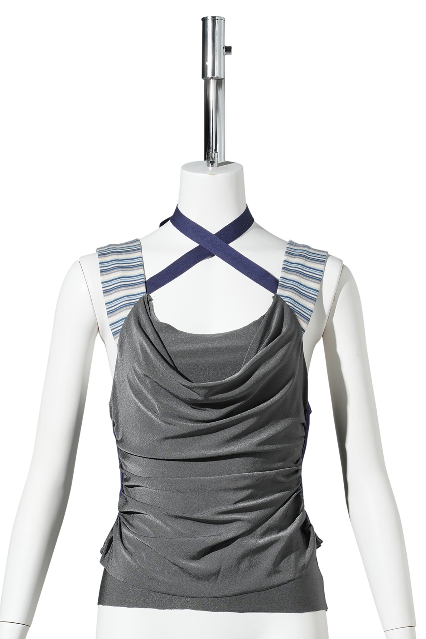 SABROSOSO JERSEY TOP / CHARCOAL