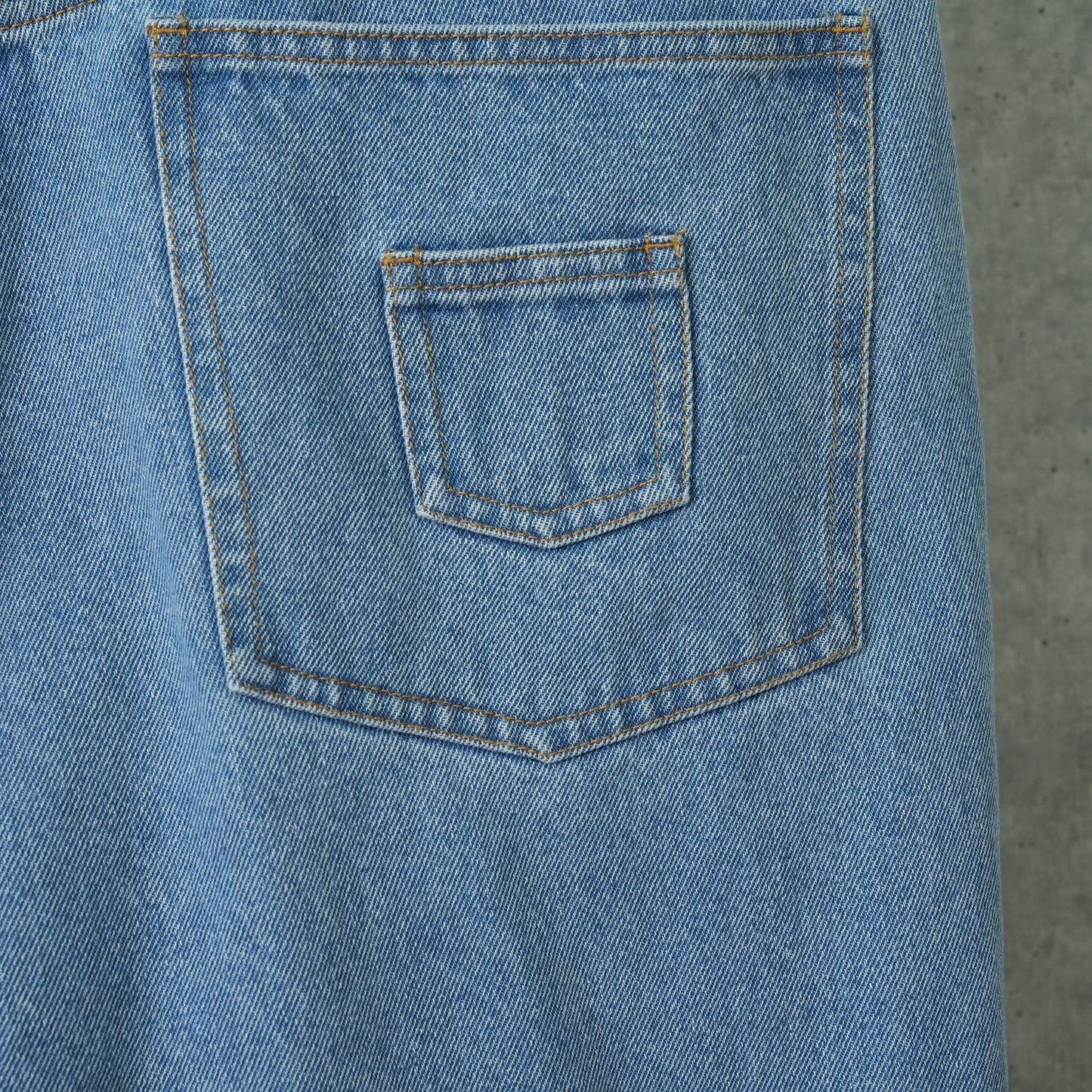 6 POCKET JEANS / B:SAX