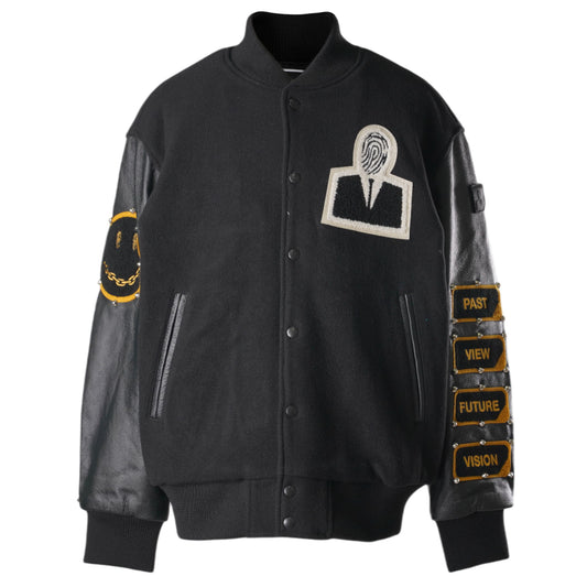 AGENT.P STADIUM JACKET / A:BLACK