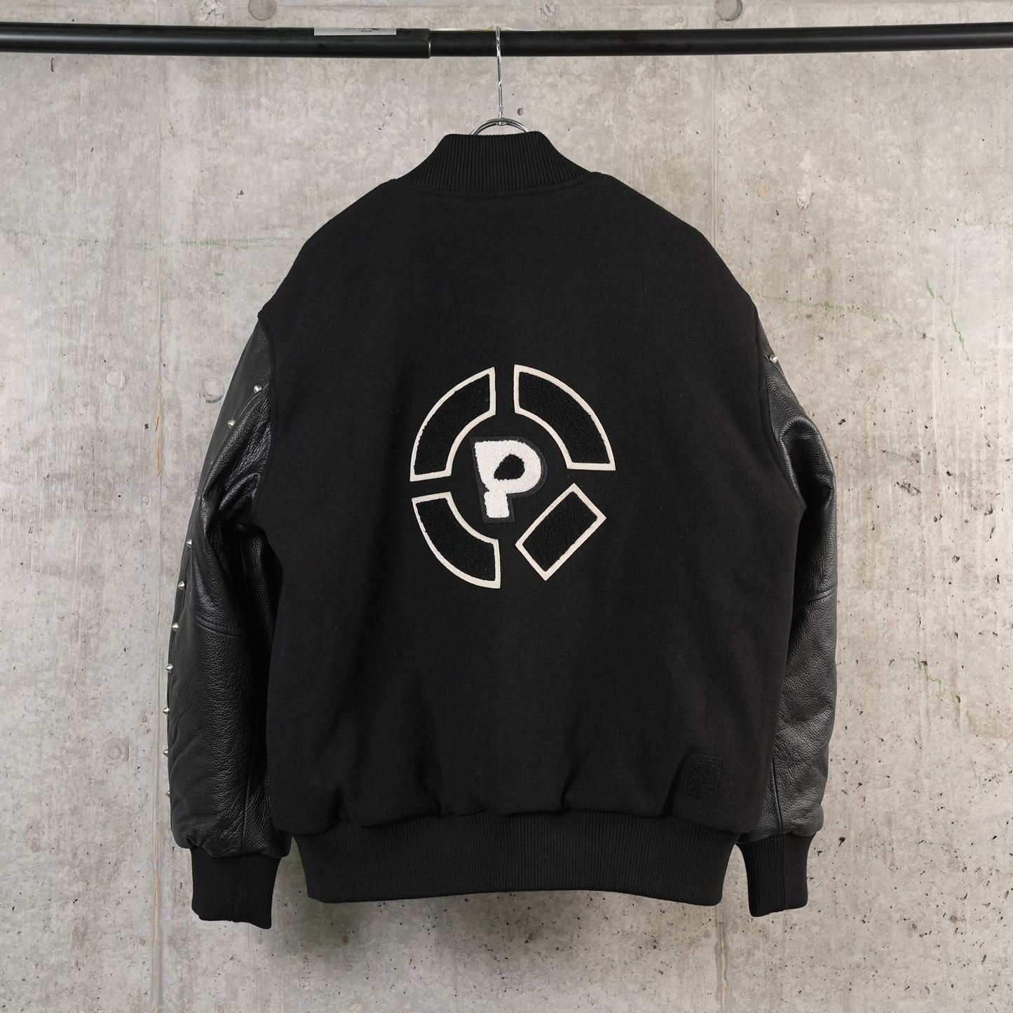 AGENT.P STADIUM JACKET / A:BLACK