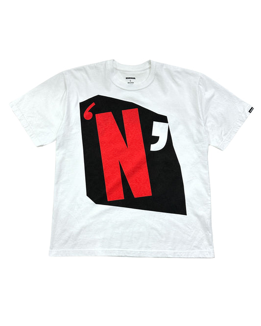 NH x PHINGERIN.  TEE SS / A:WHITE