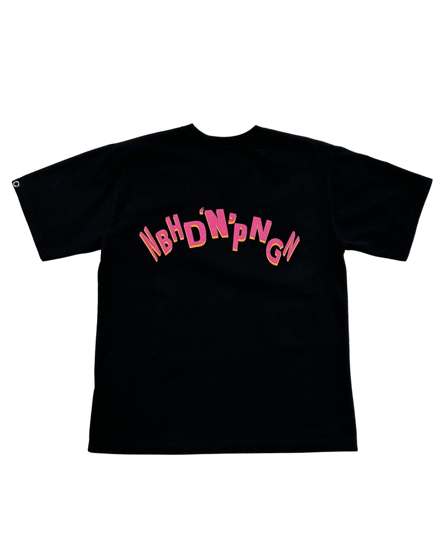 NH x PHINGERIN.  TEE SS / B:BLACK