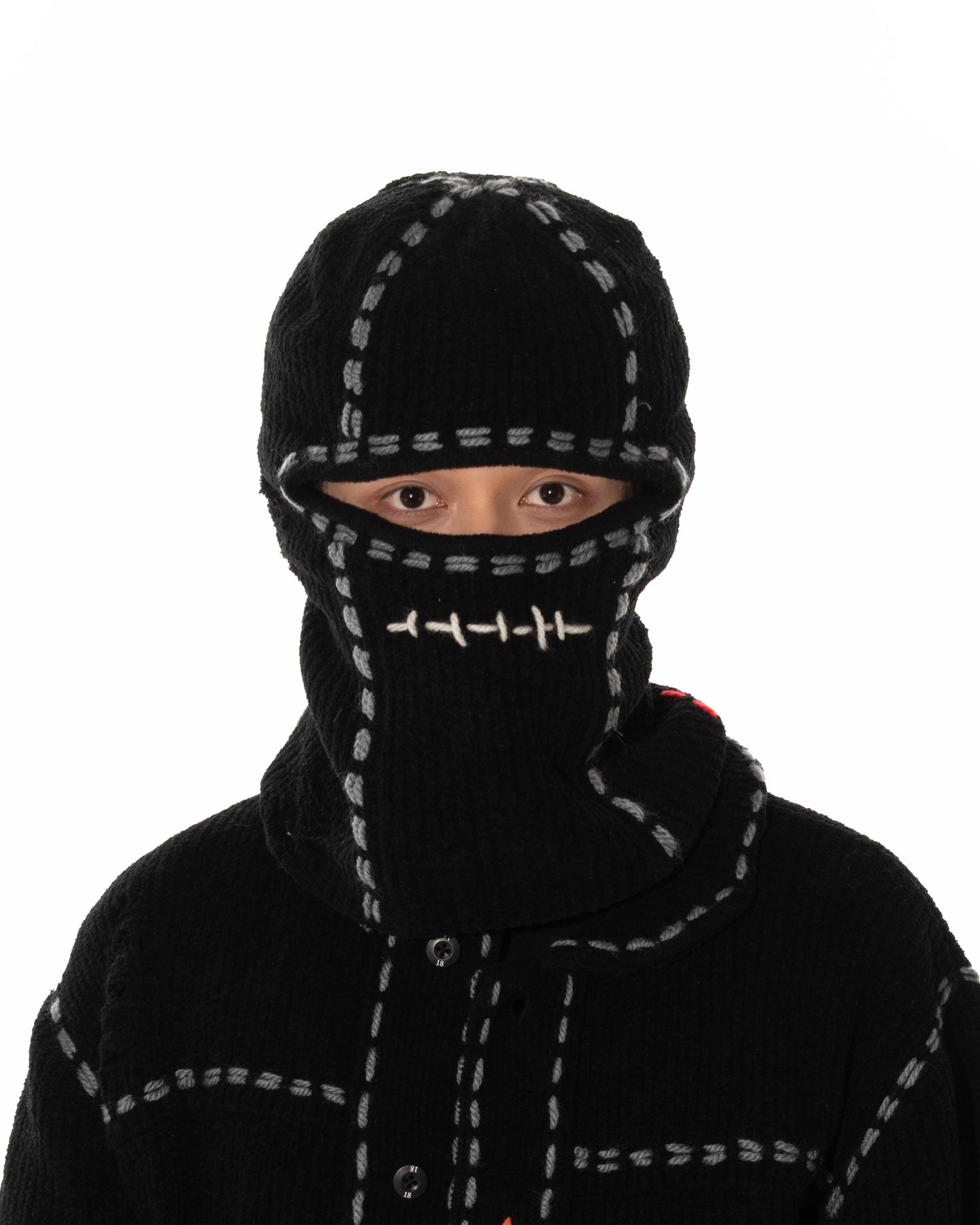 NH x PHINGERIN.  PG1 SAVAGE BALACLAVA / B:BLACK