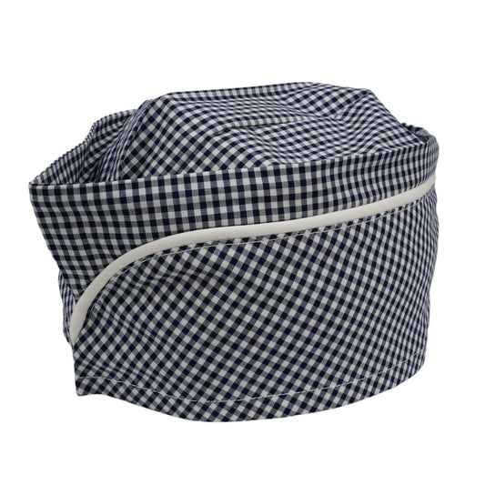 DREAM HAT GINGHAM / A:NAVY GINGHAM PLAID