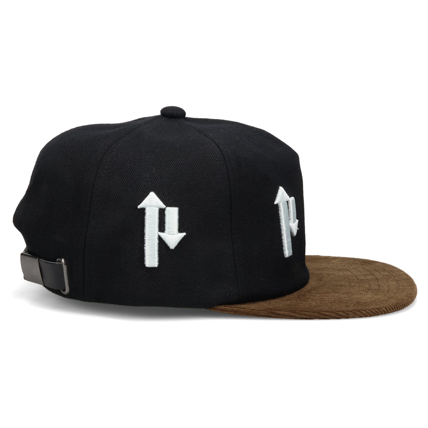 ARROW CORD HAT / BLACK/BROWN