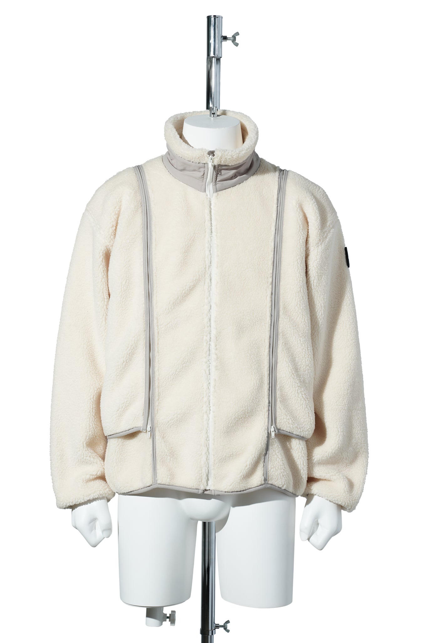 NOREN BOA FLEECE JACKET / IVORY