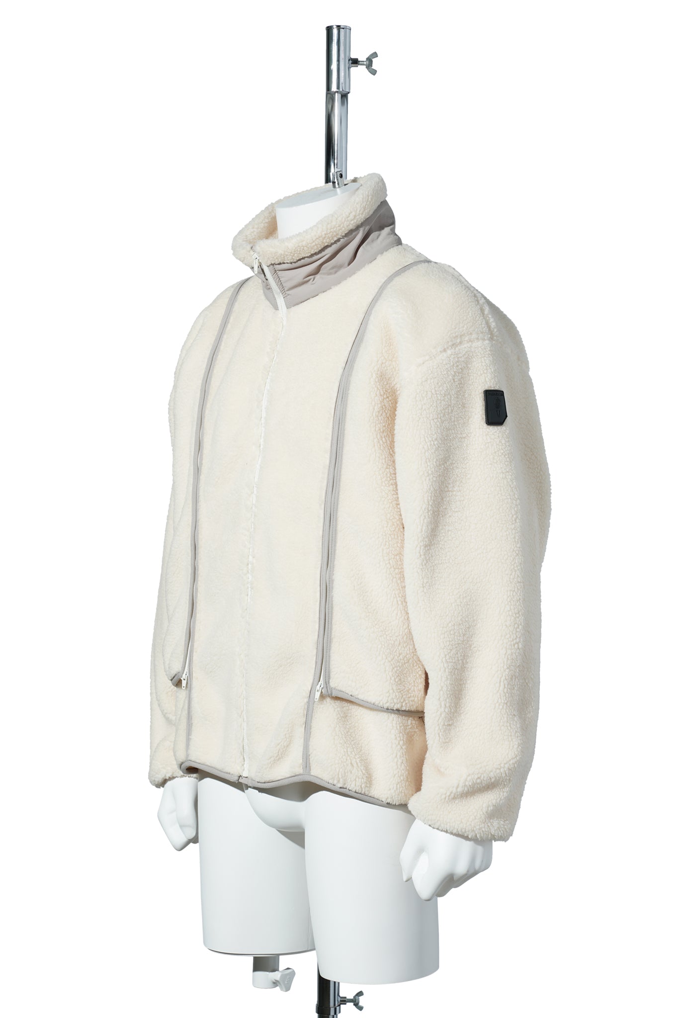 NOREN BOA FLEECE JACKET / IVORY