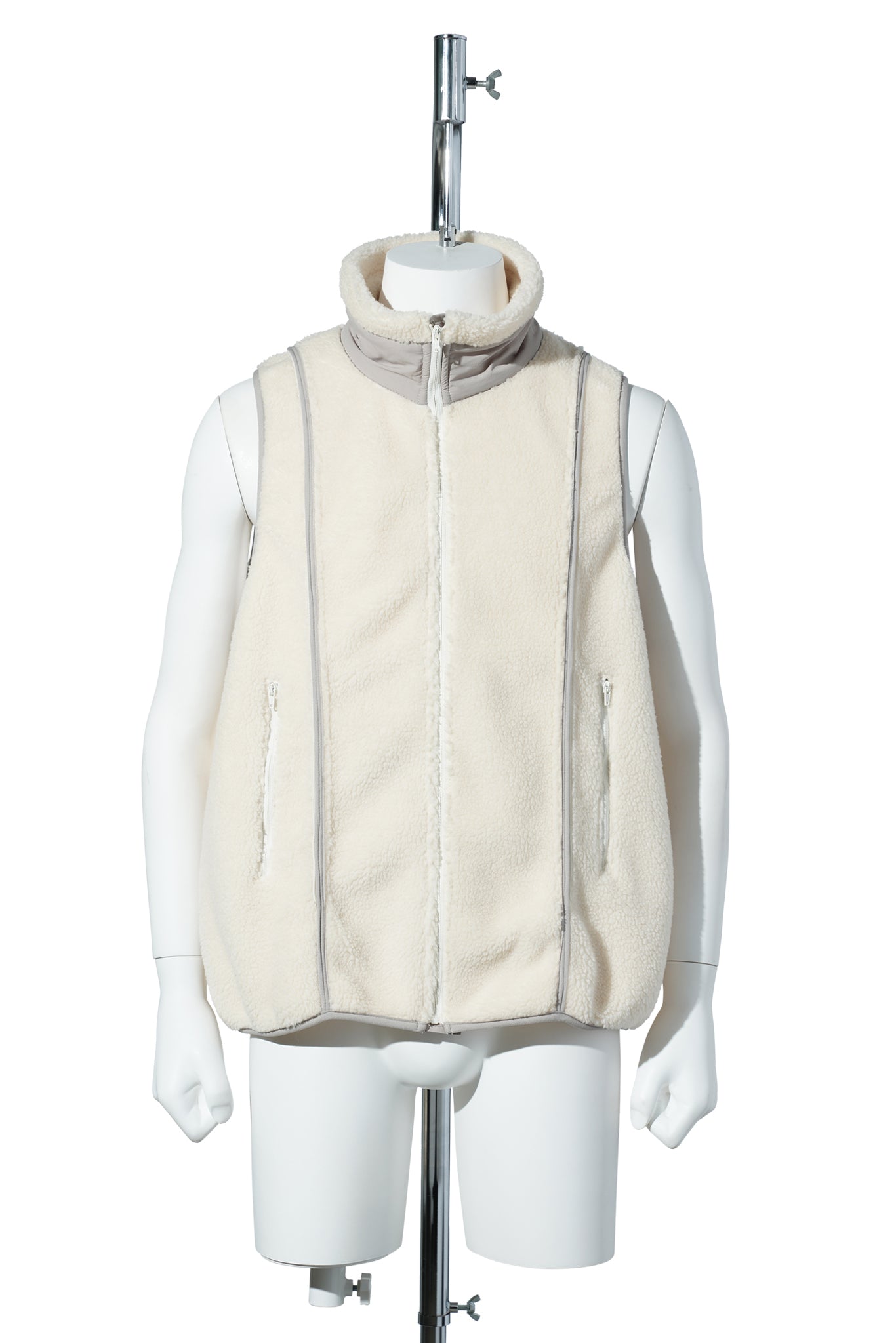 NOREN BOA FLEECE JACKET / IVORY
