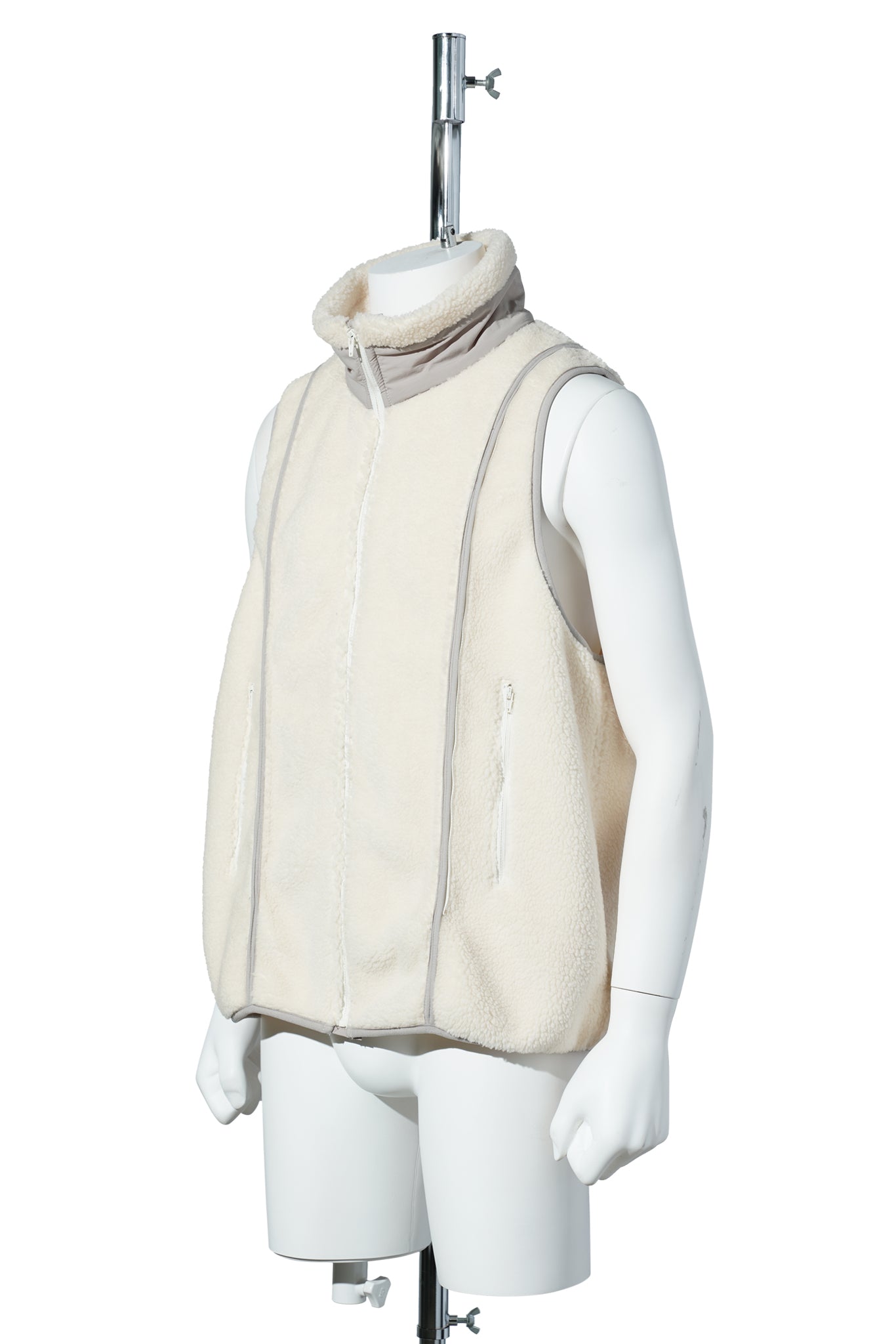 NOREN BOA FLEECE JACKET / IVORY