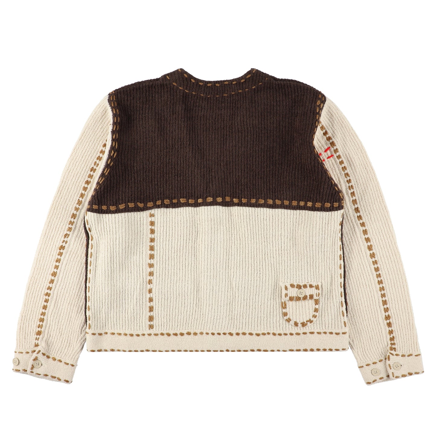 PG1 POCKET CARDIGAN / BEIGE