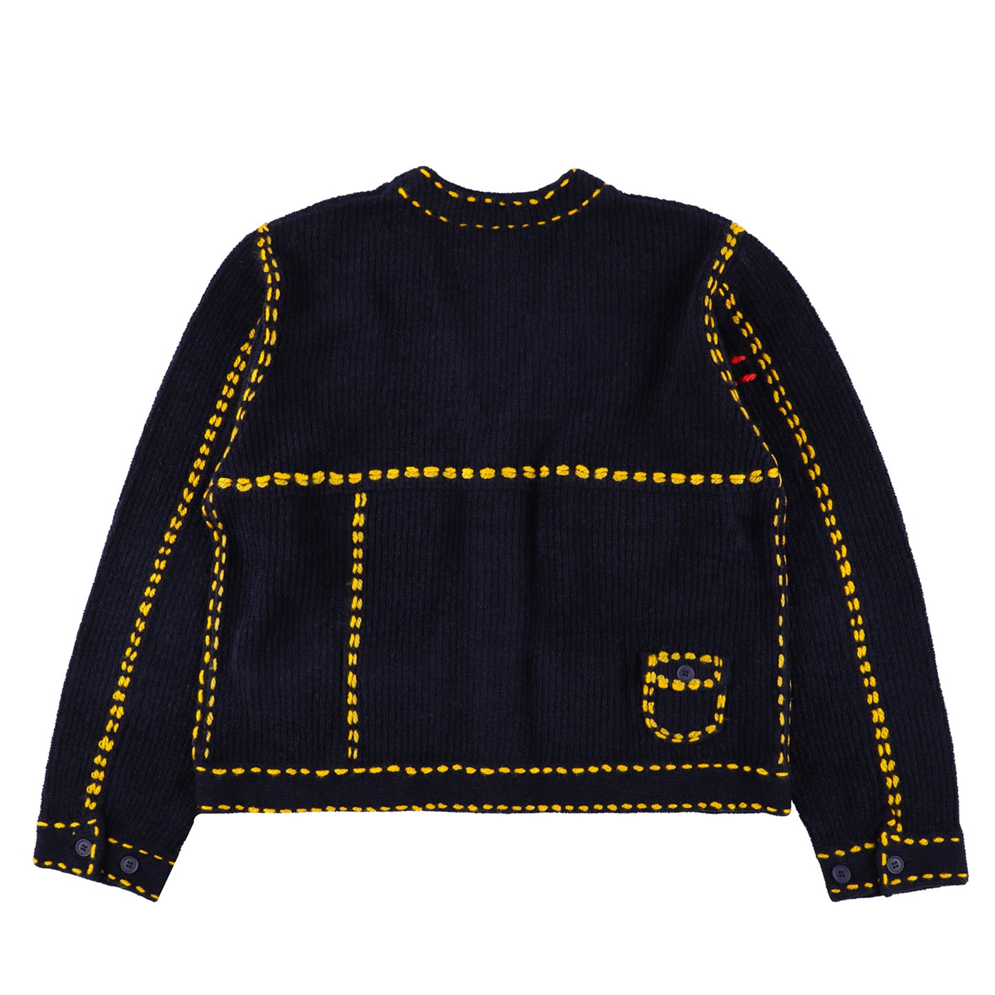 PG1 POCKET CARDIGAN / NAVY