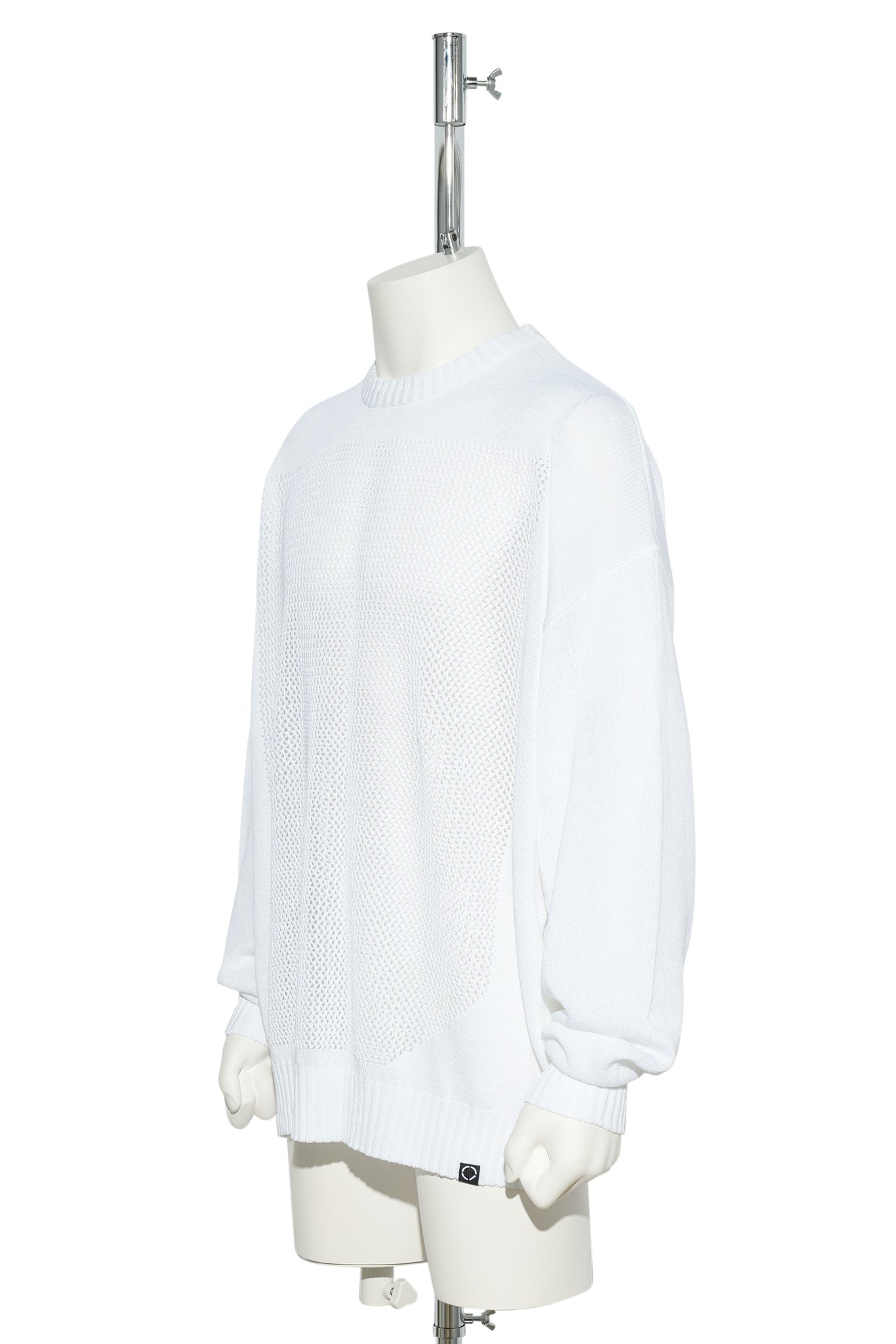 WINDOW WEB SWEATER / WHITE