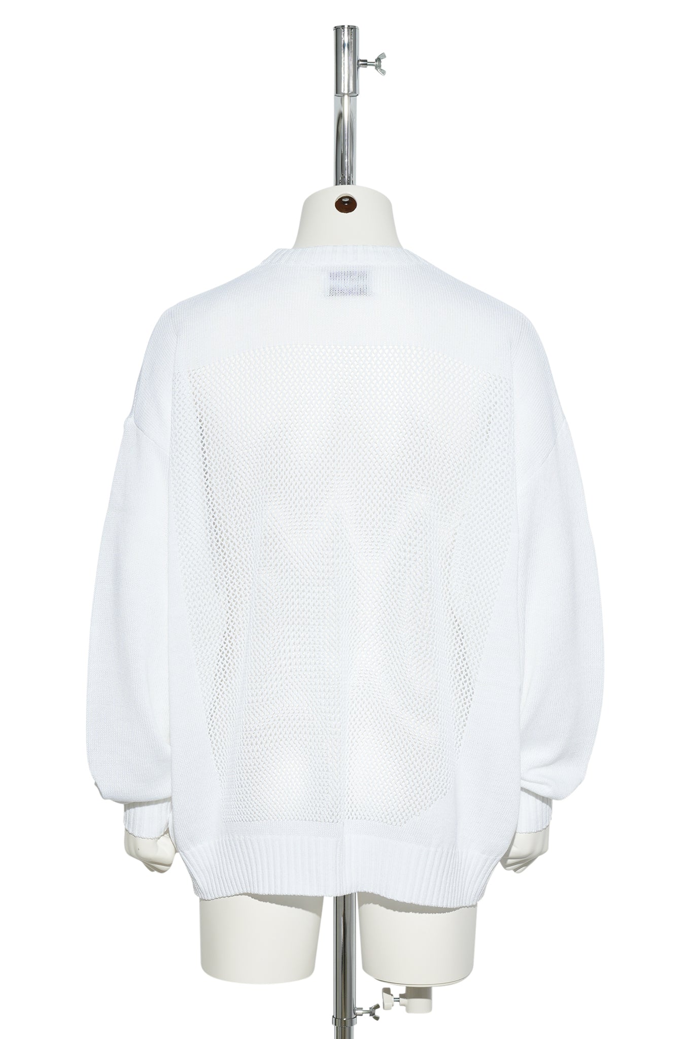 WINDOW WEB SWEATER / WHITE