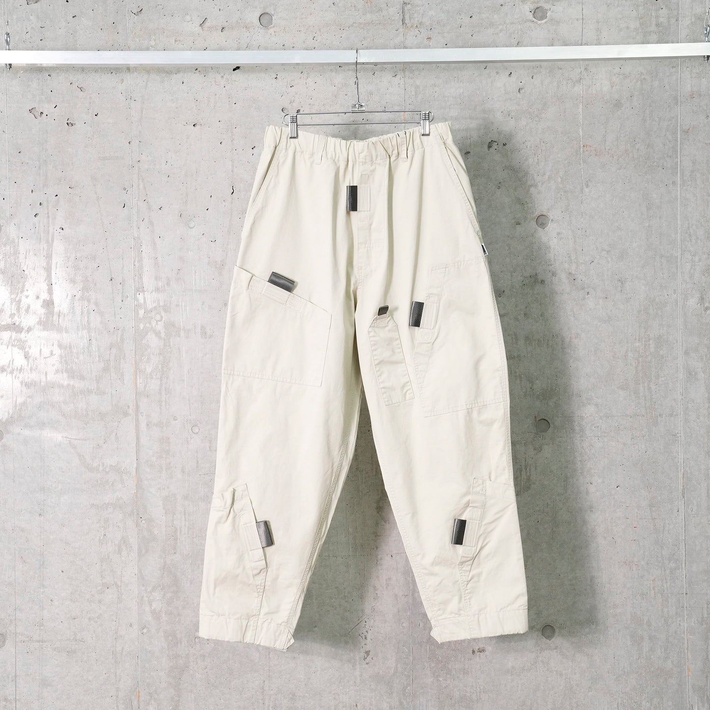 PULL TAB FLIGHT PANTS / A:IVORY