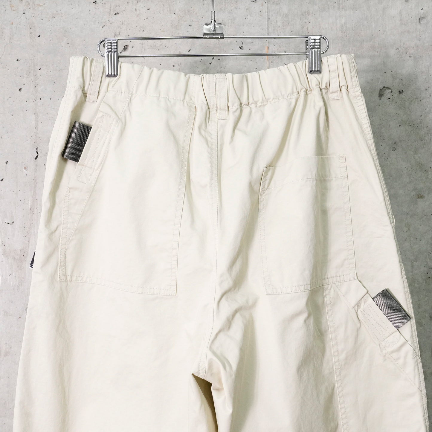 PULL TAB FLIGHT PANTS / A:IVORY