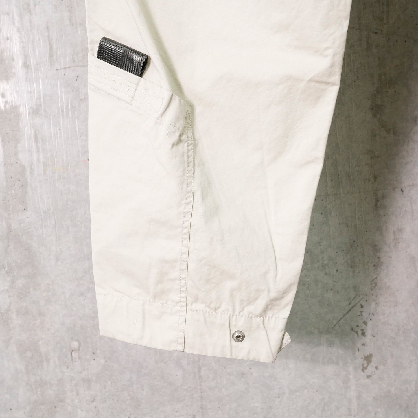 PULL TAB FLIGHT PANTS / A:IVORY