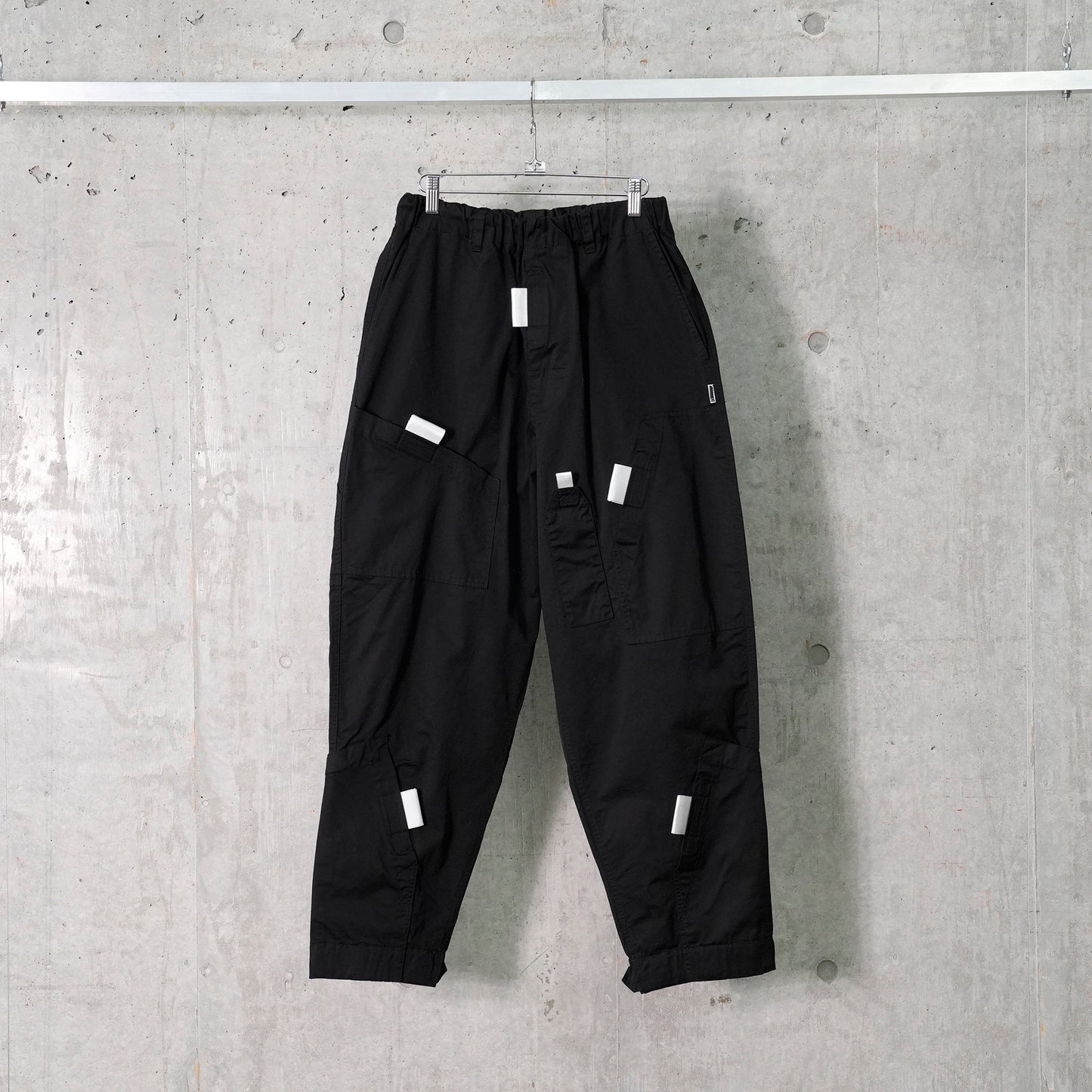 PULL TAB FLIGHT PANTS / C:BLACK