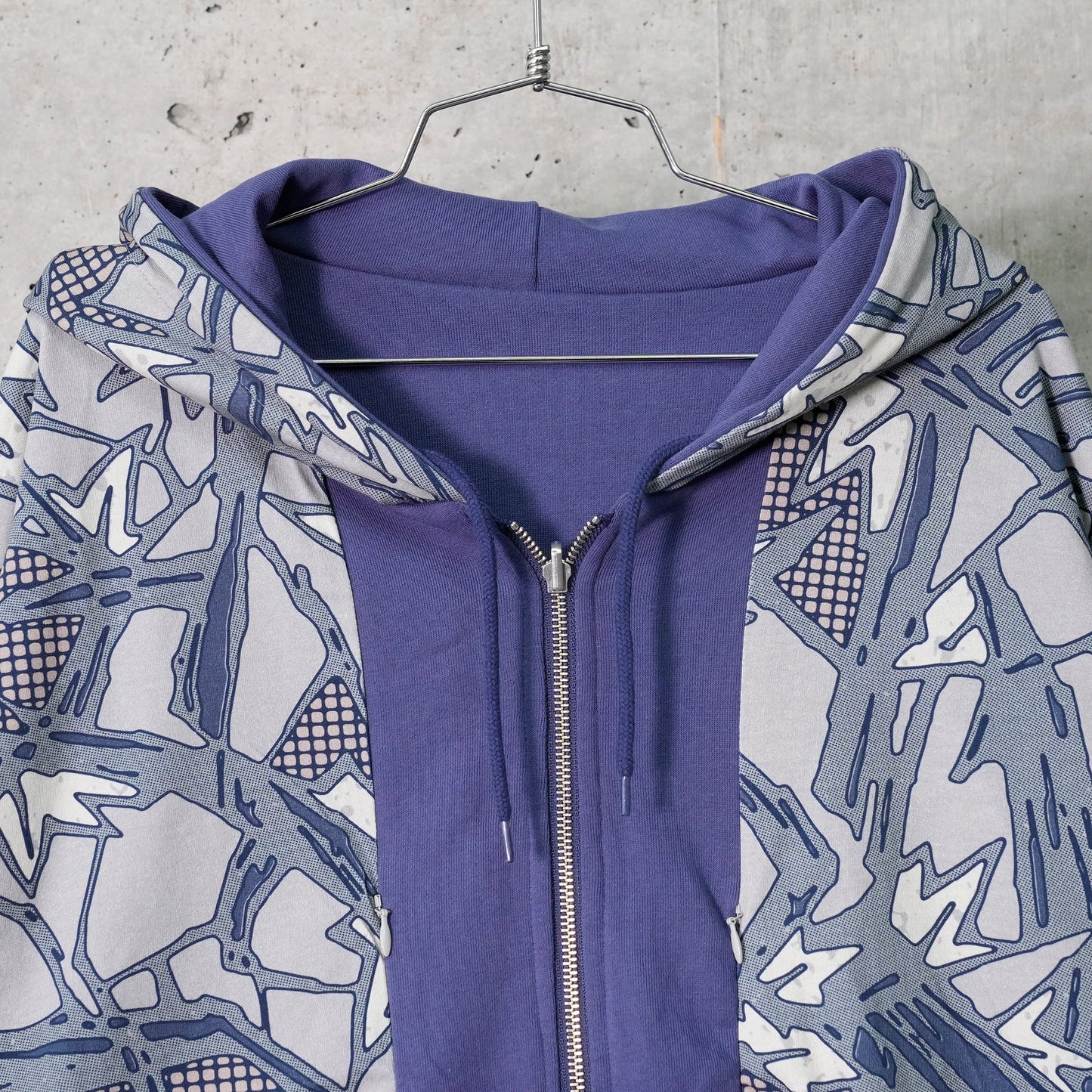 PNGN ZIP HOODIE / B:BLUE BLUE