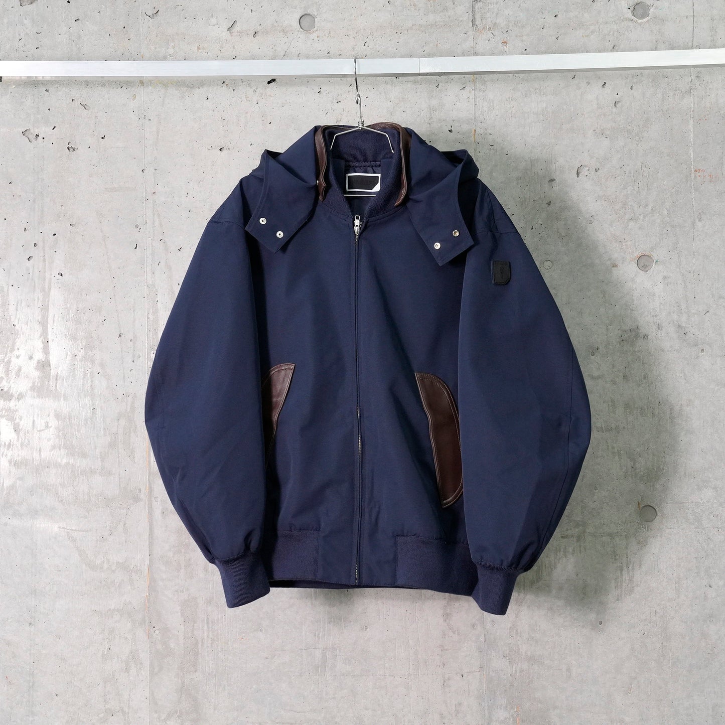 DETACHABLE HOOD JACKET / B:NAVY