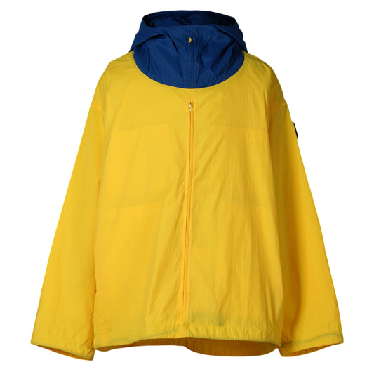 FULL PACK NYLON RIPSTOP ANORAK / A:YELLOW x BLUE