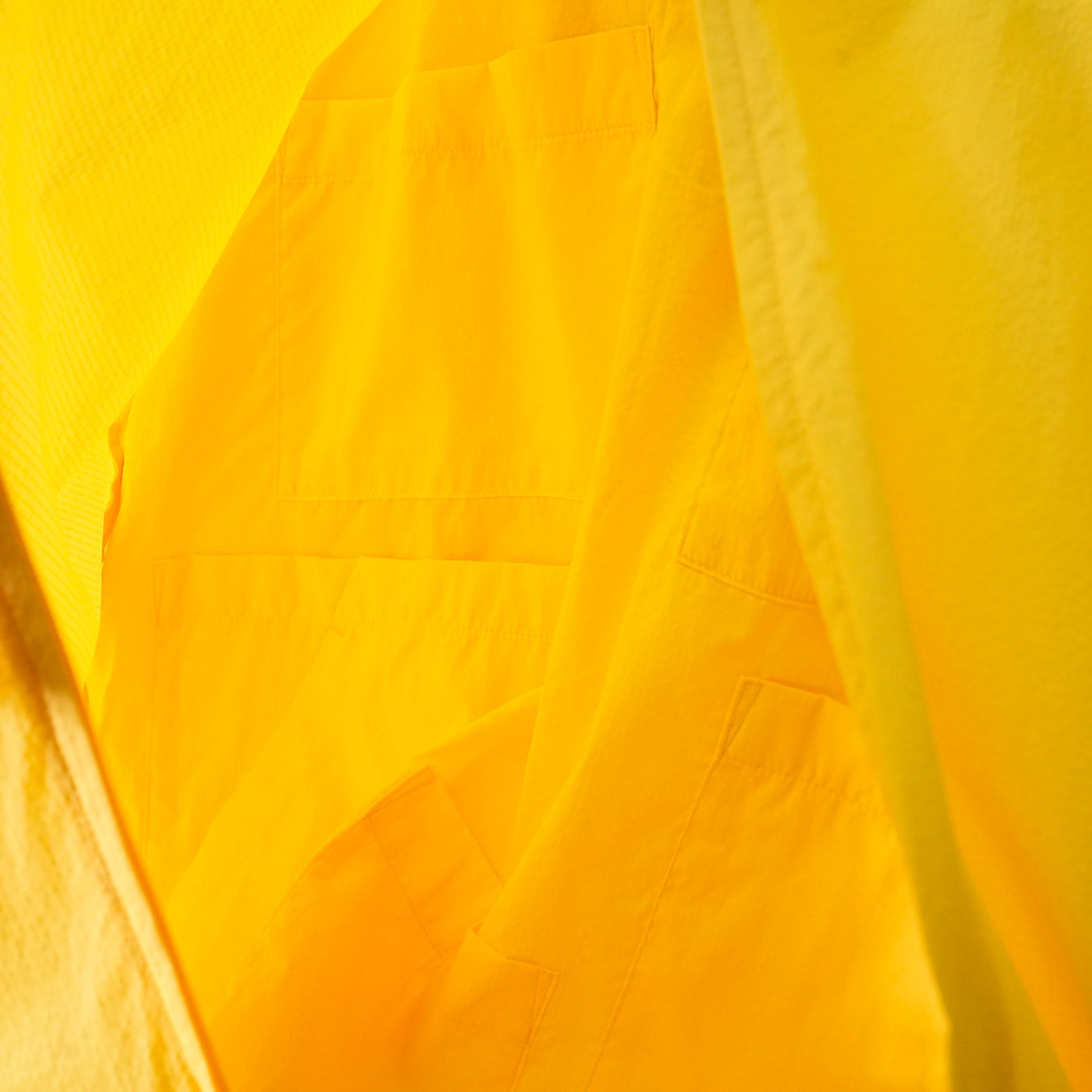 FULL PACK NYLON RIPSTOP ANORAK / A:YELLOW x BLUE