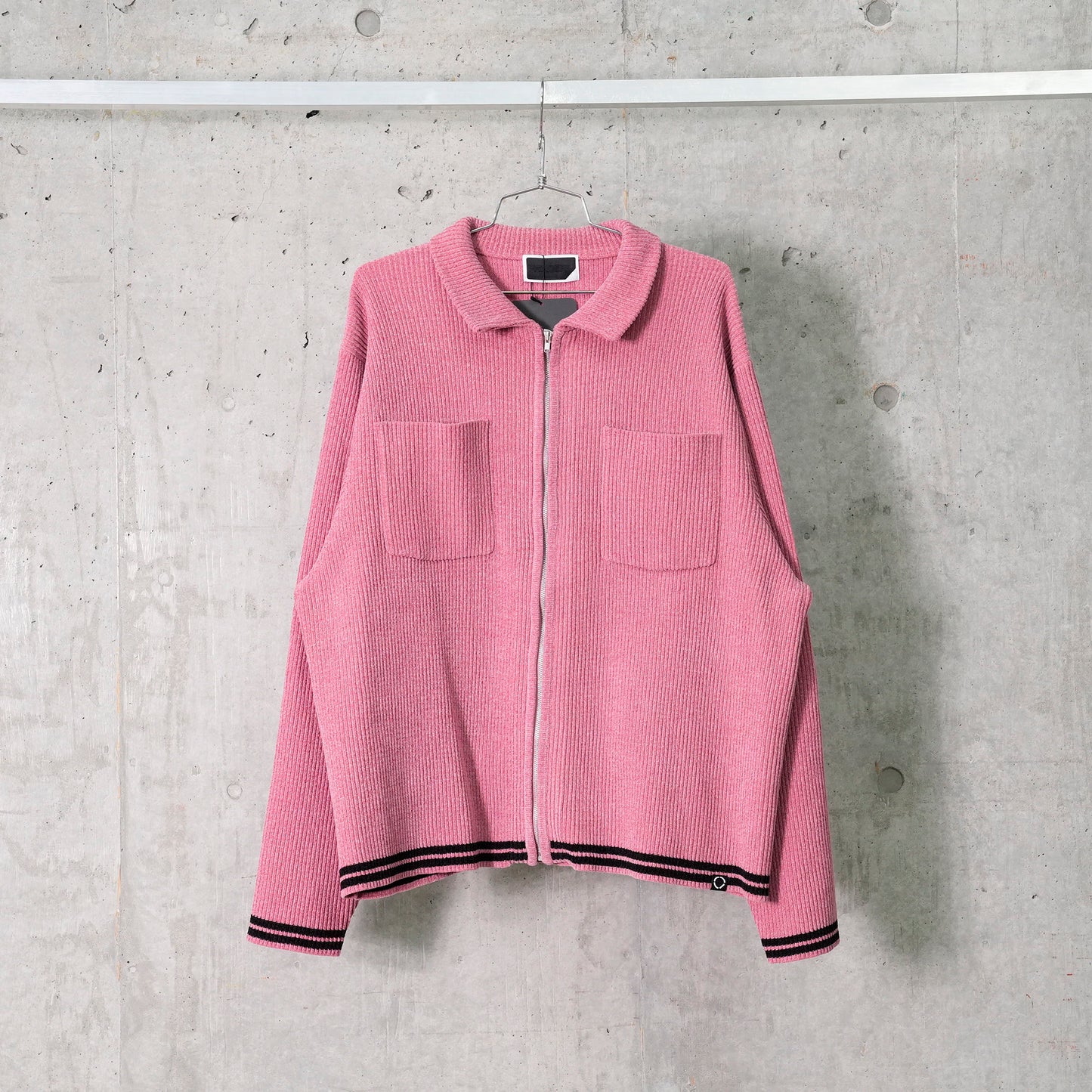 CORDY KNIT JACKET / A:PINK