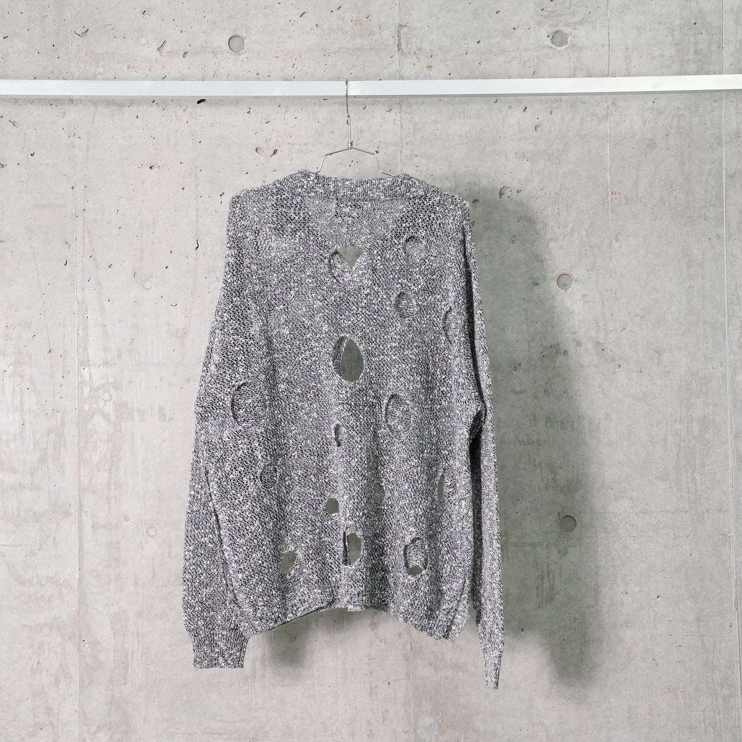 HOLE KNIT SKIPPER / B:NAVY