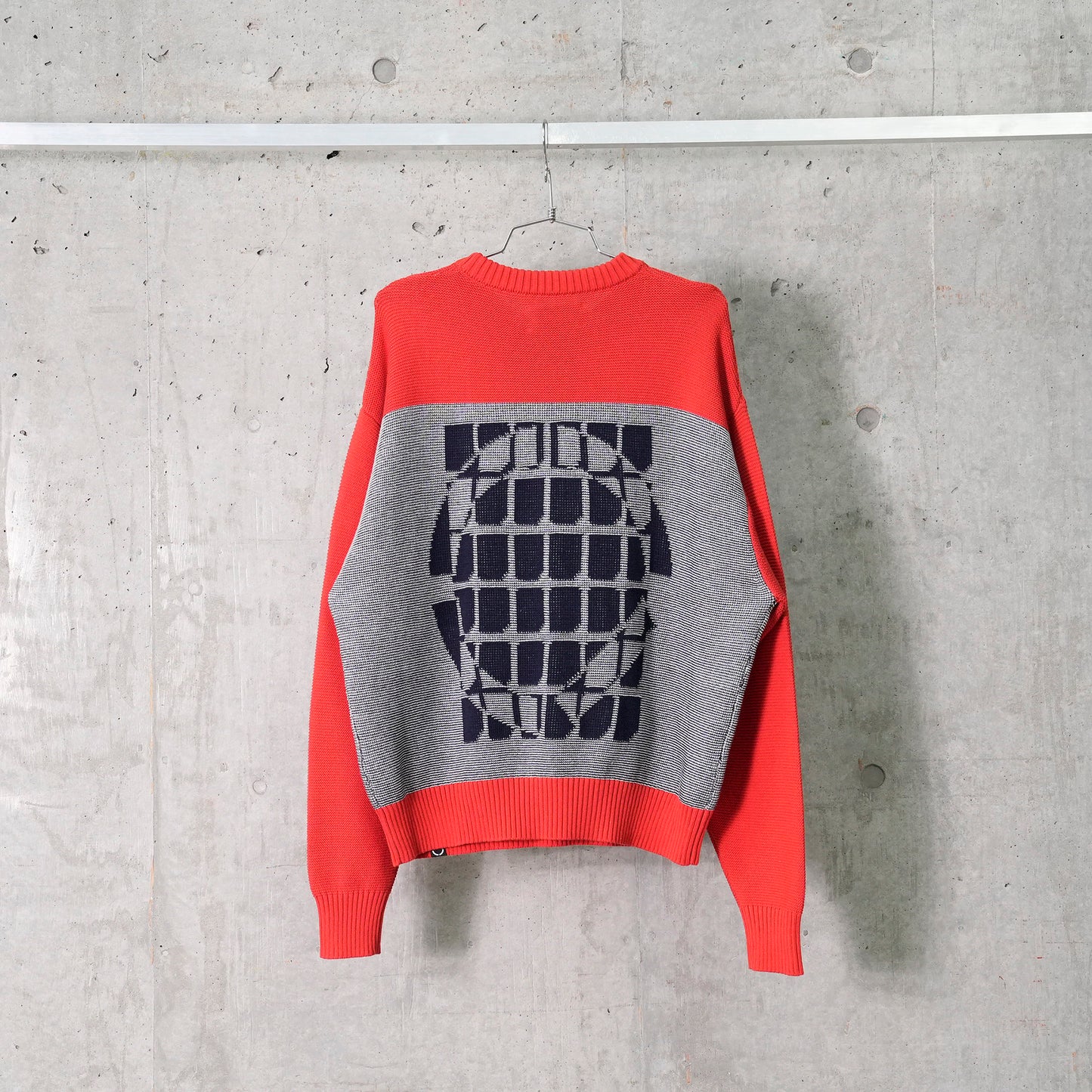 AGENT KNIT SWEATER / A:RED