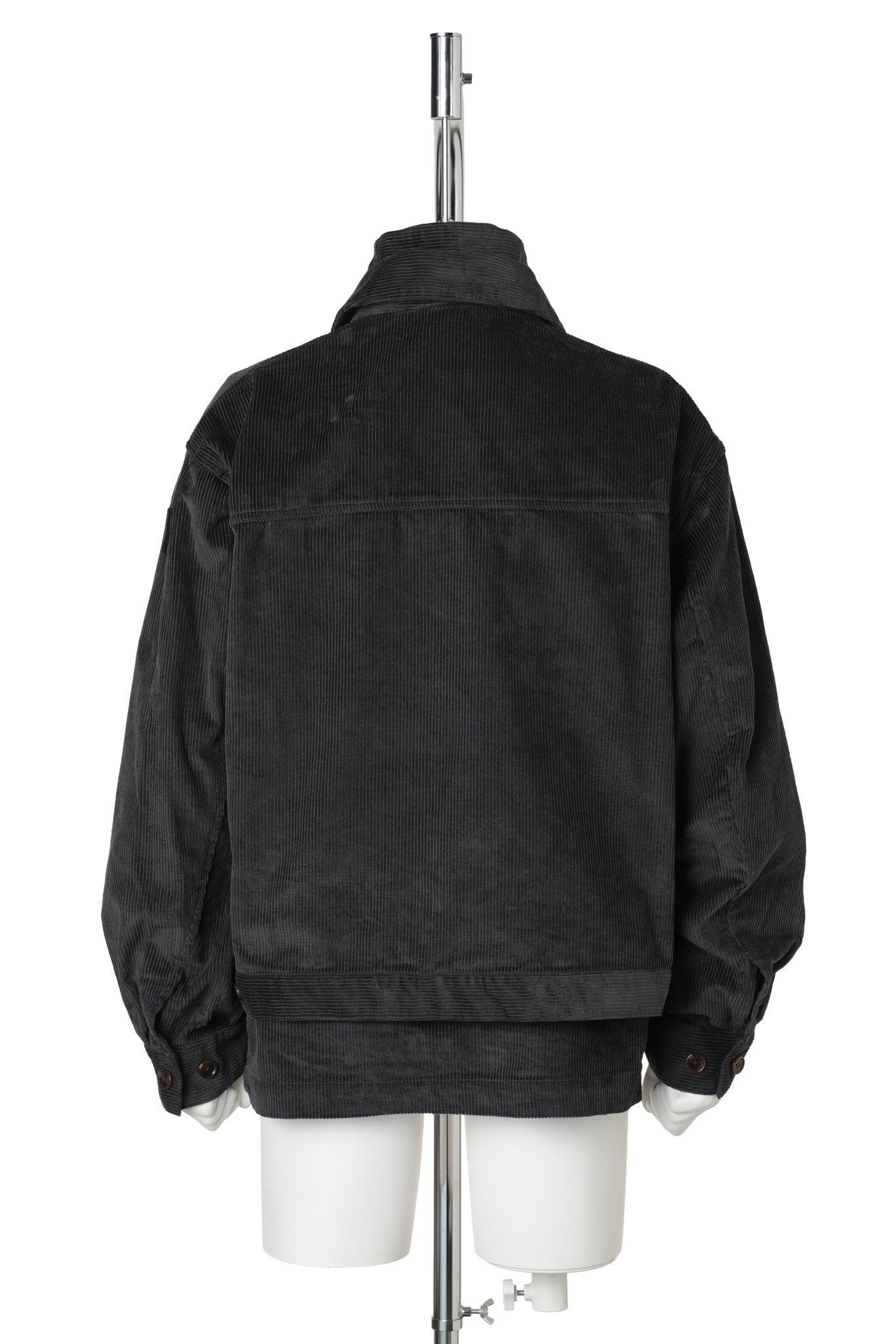 DOUBLE CORD JACKET / CHARCOAL