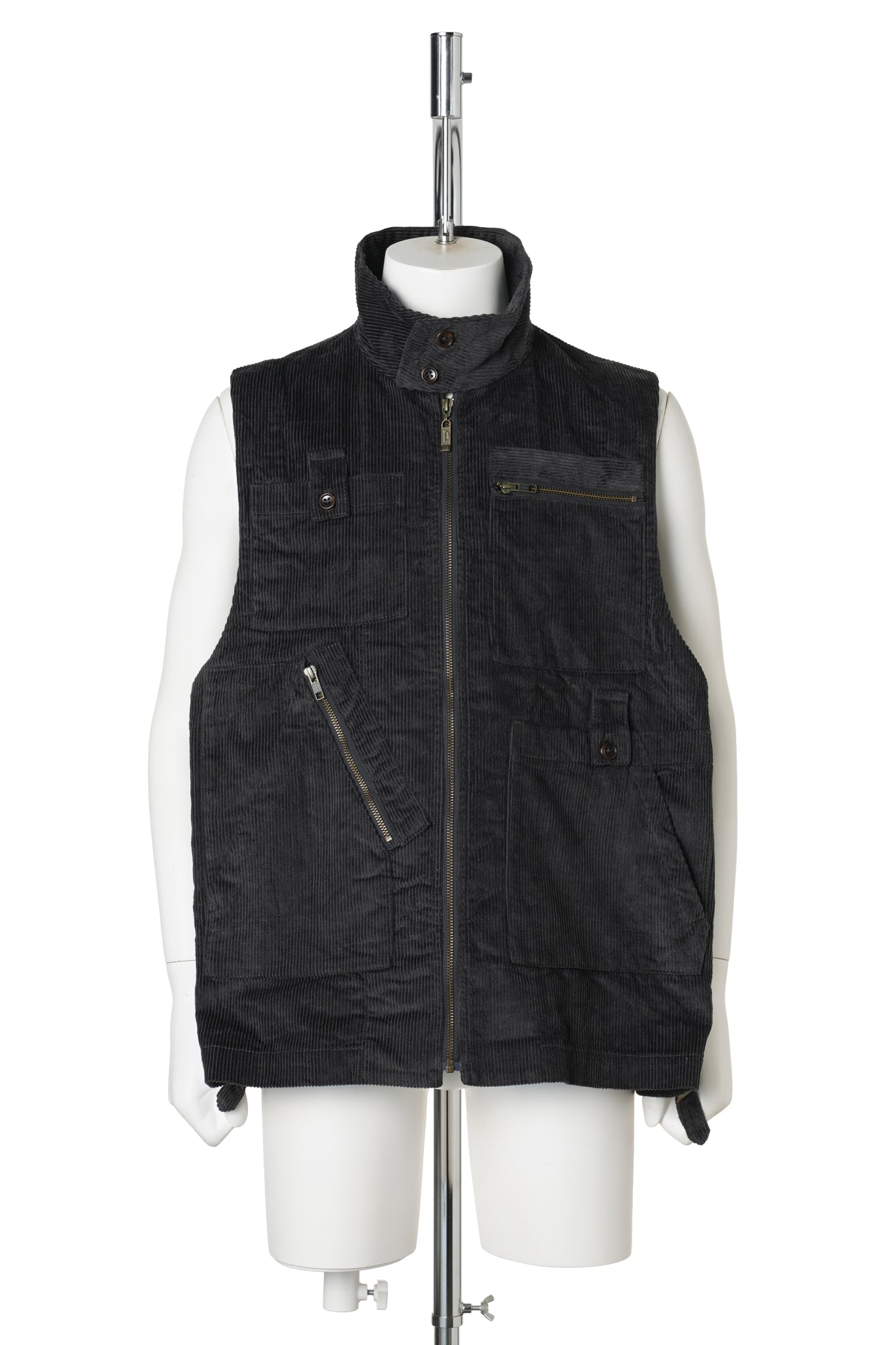 DOUBLE CORD JACKET / CHARCOAL