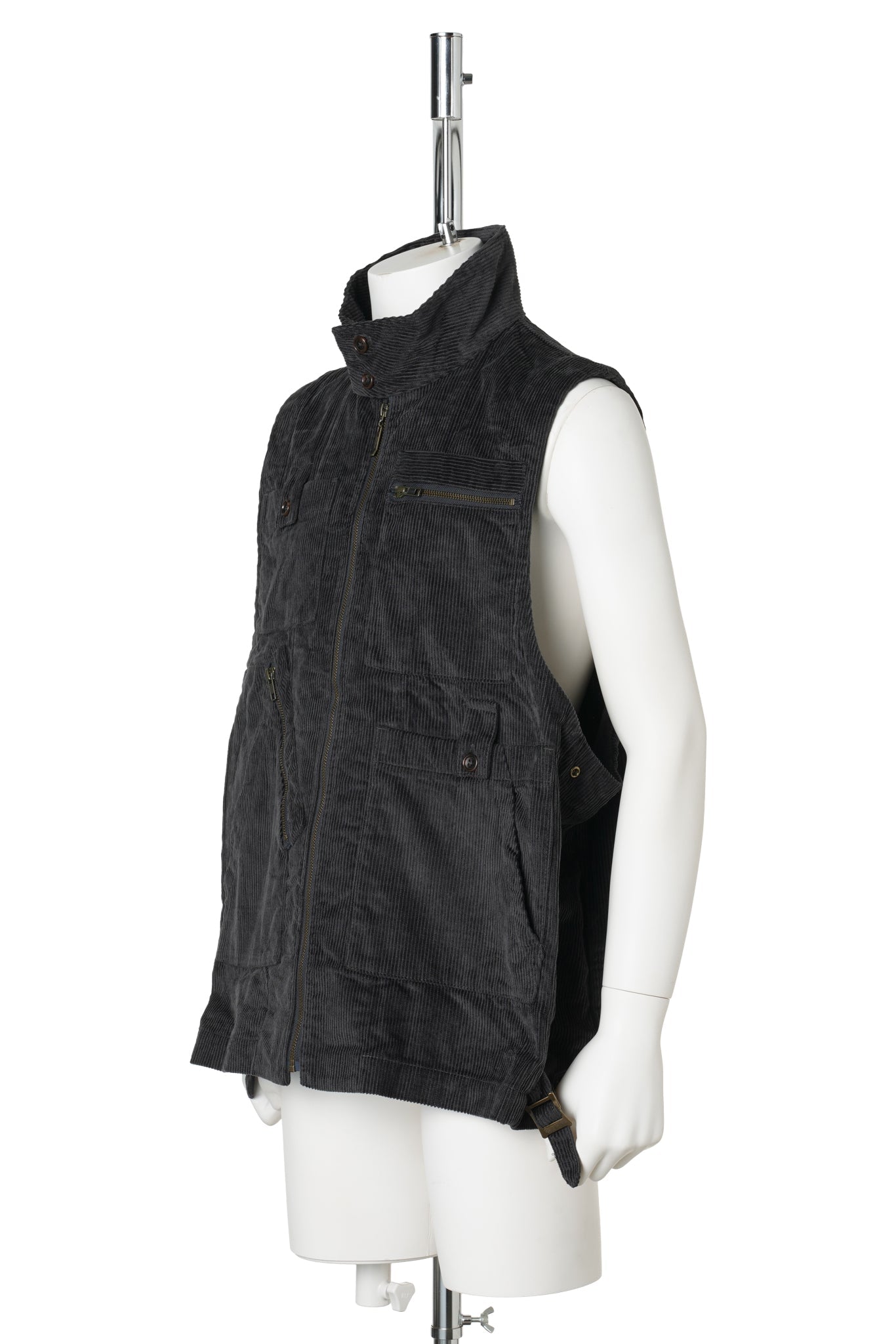 DOUBLE CORD JACKET / CHARCOAL