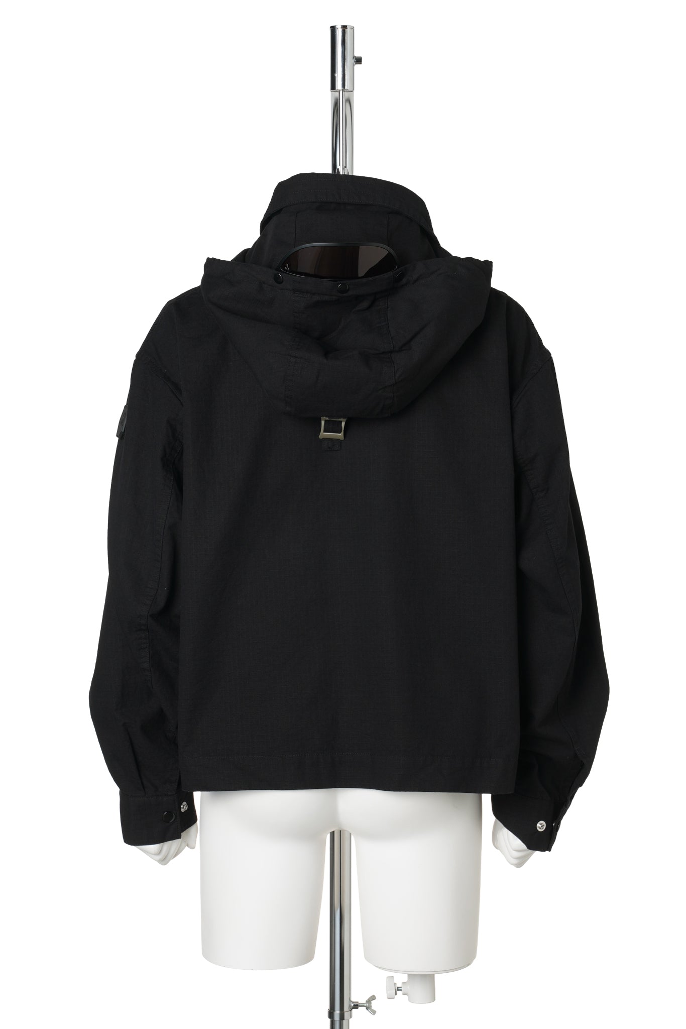 VISOR DOUBLE ZIP JACKET / BLACK