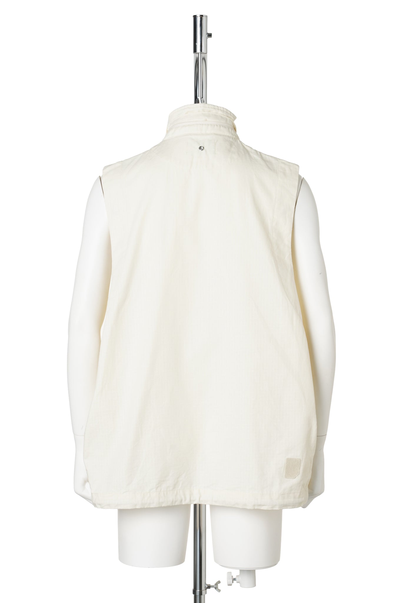 VISOR DOUBLE ZIP JACKET / LIGHT IVORY