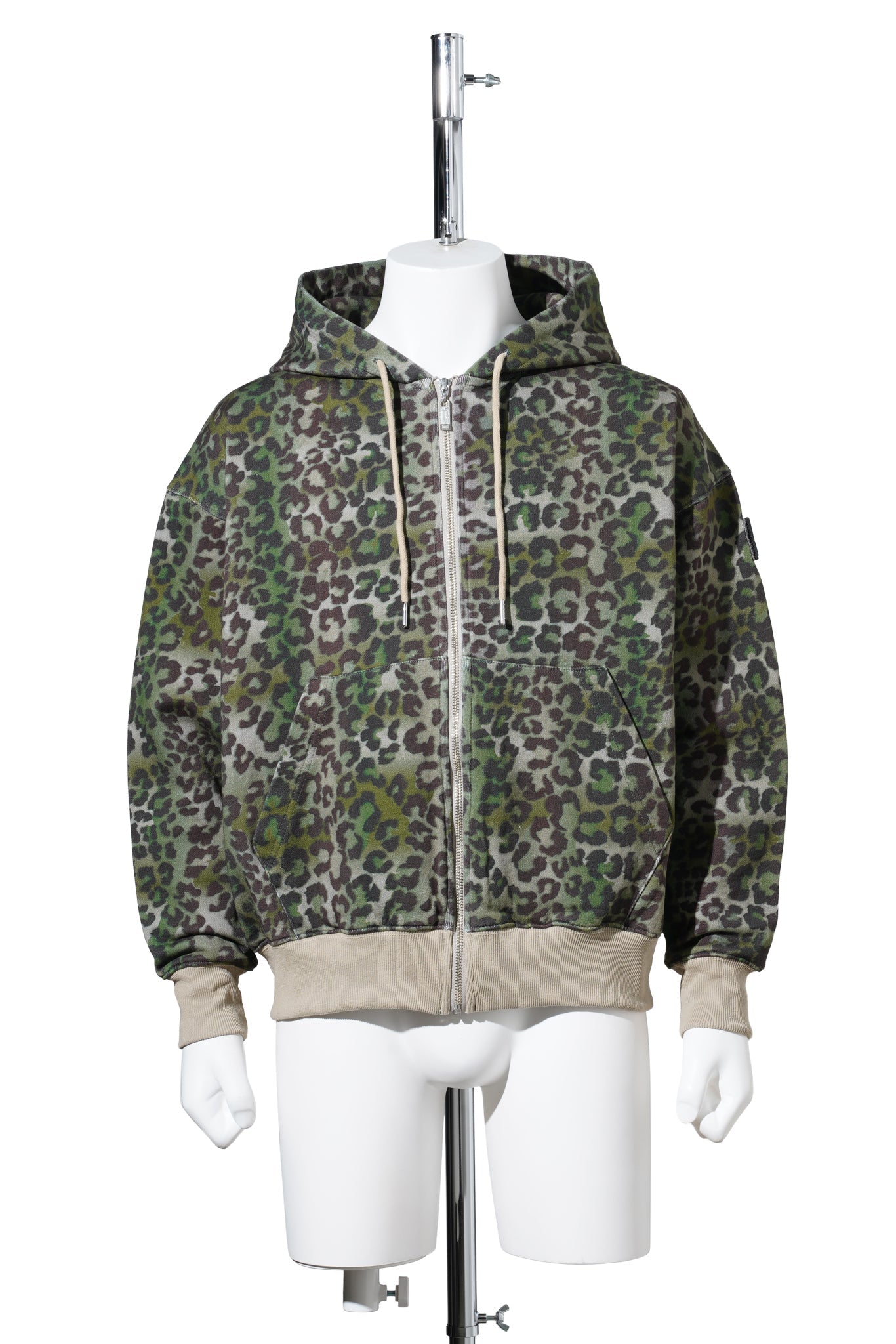 ZIP HOODIE LEOPARD / LEOPARD