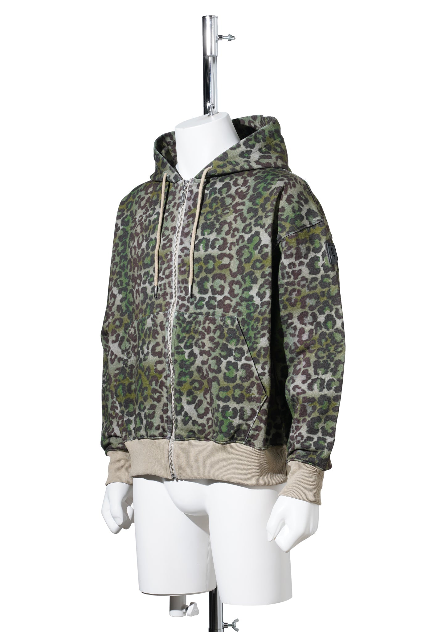 ZIP HOODIE LEOPARD / LEOPARD