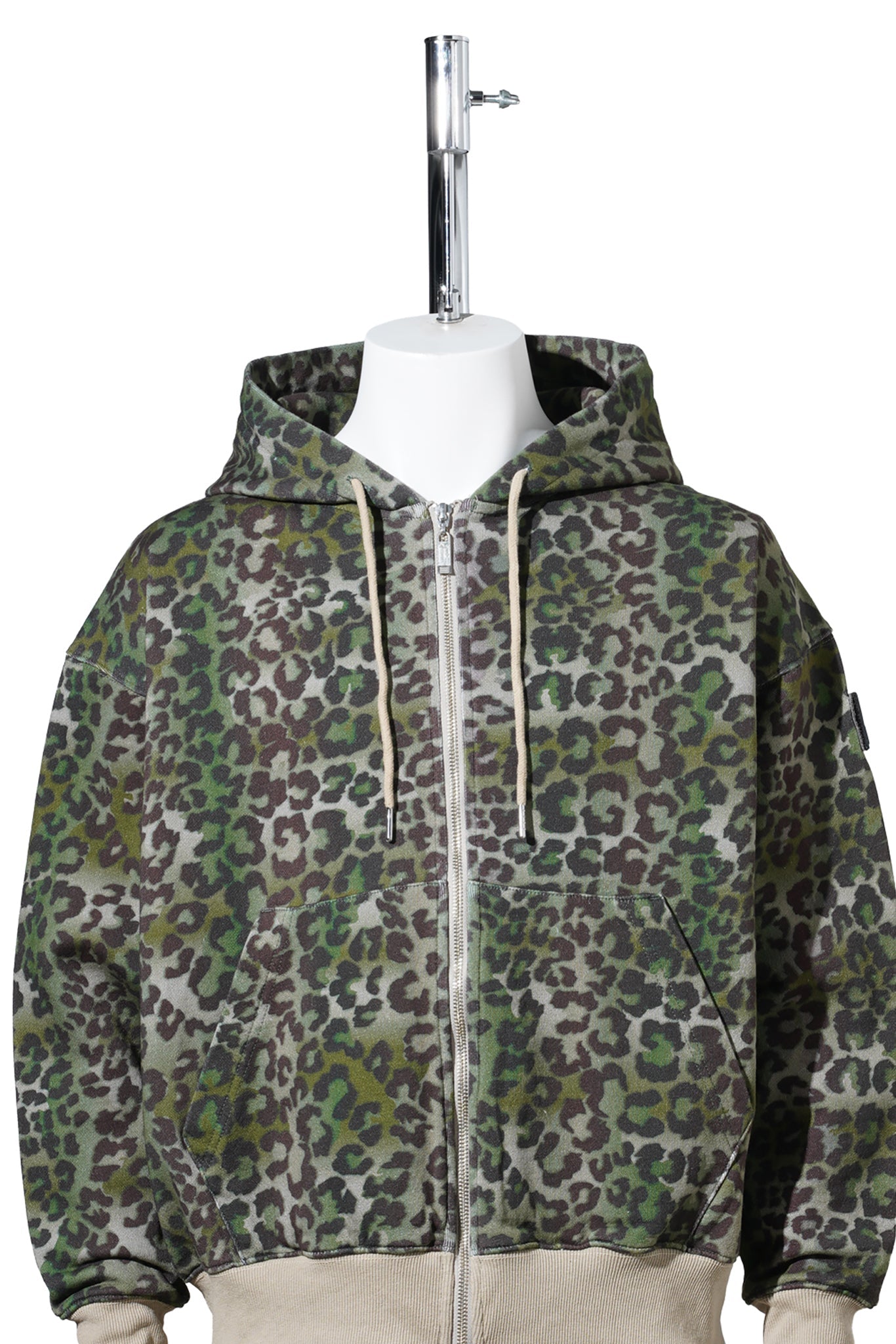 ZIP HOODIE LEOPARD / LEOPARD