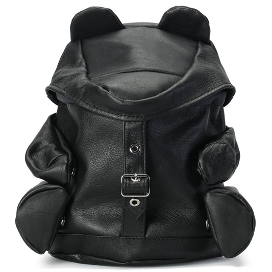 CUMALICE POUCH LEATHER / BLACK LEATHER