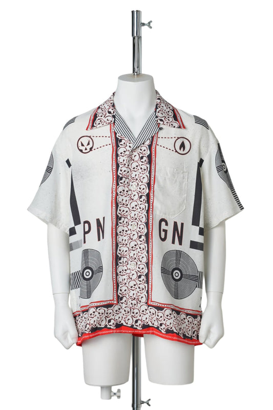 SUMMER SHIRT SKULL / WHITE