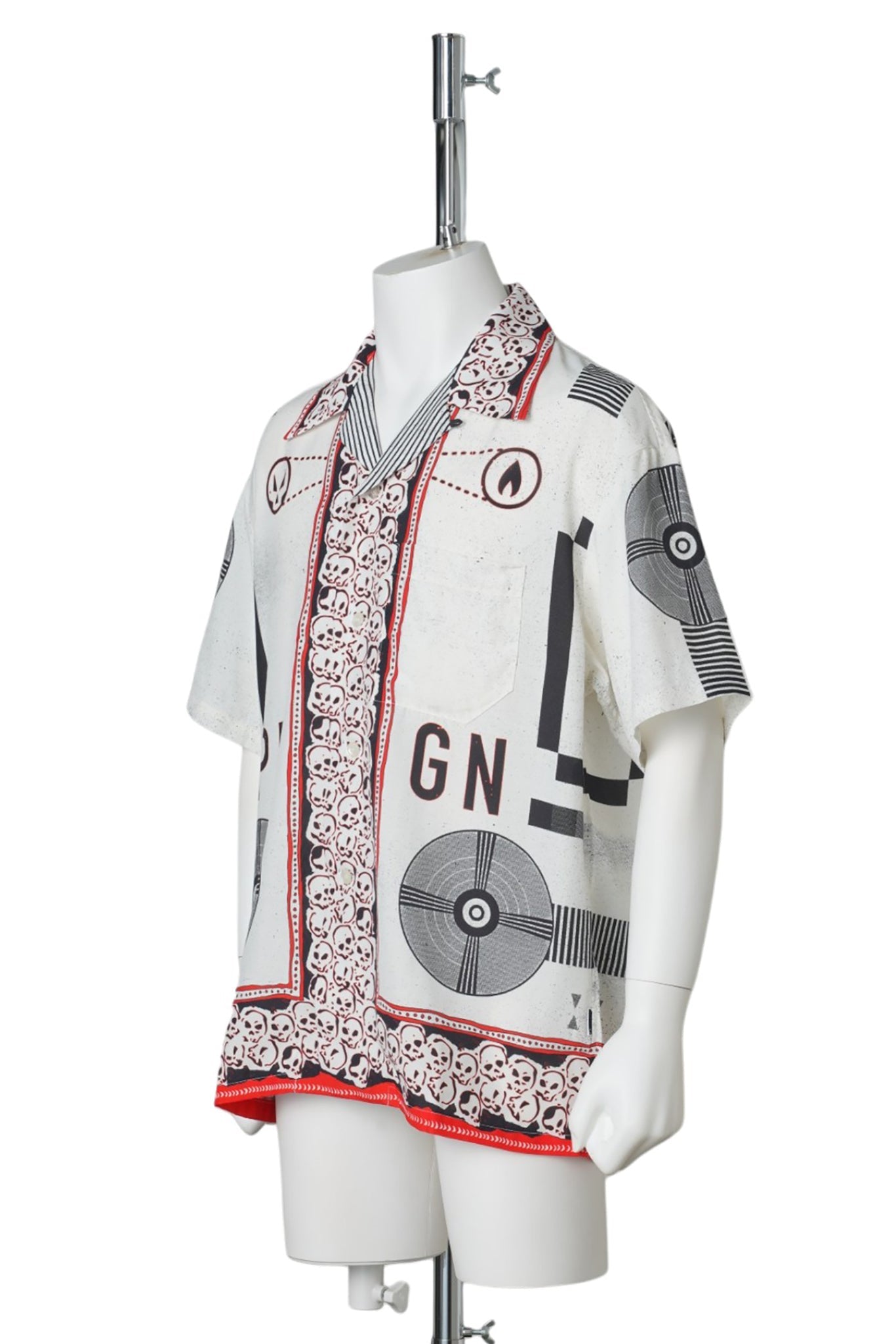 SUMMER SHIRT SKULL / WHITE