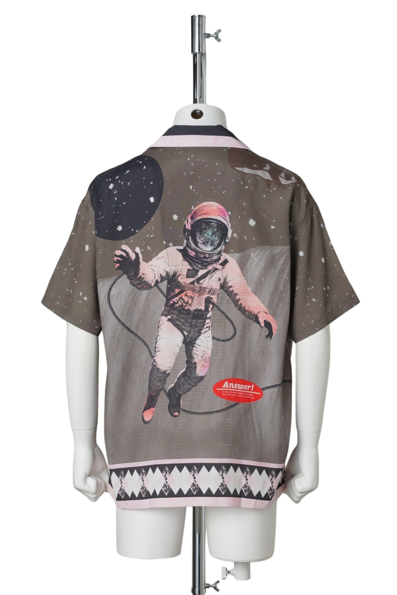 SUMMER SHIRT SPACE / DARK BROWN