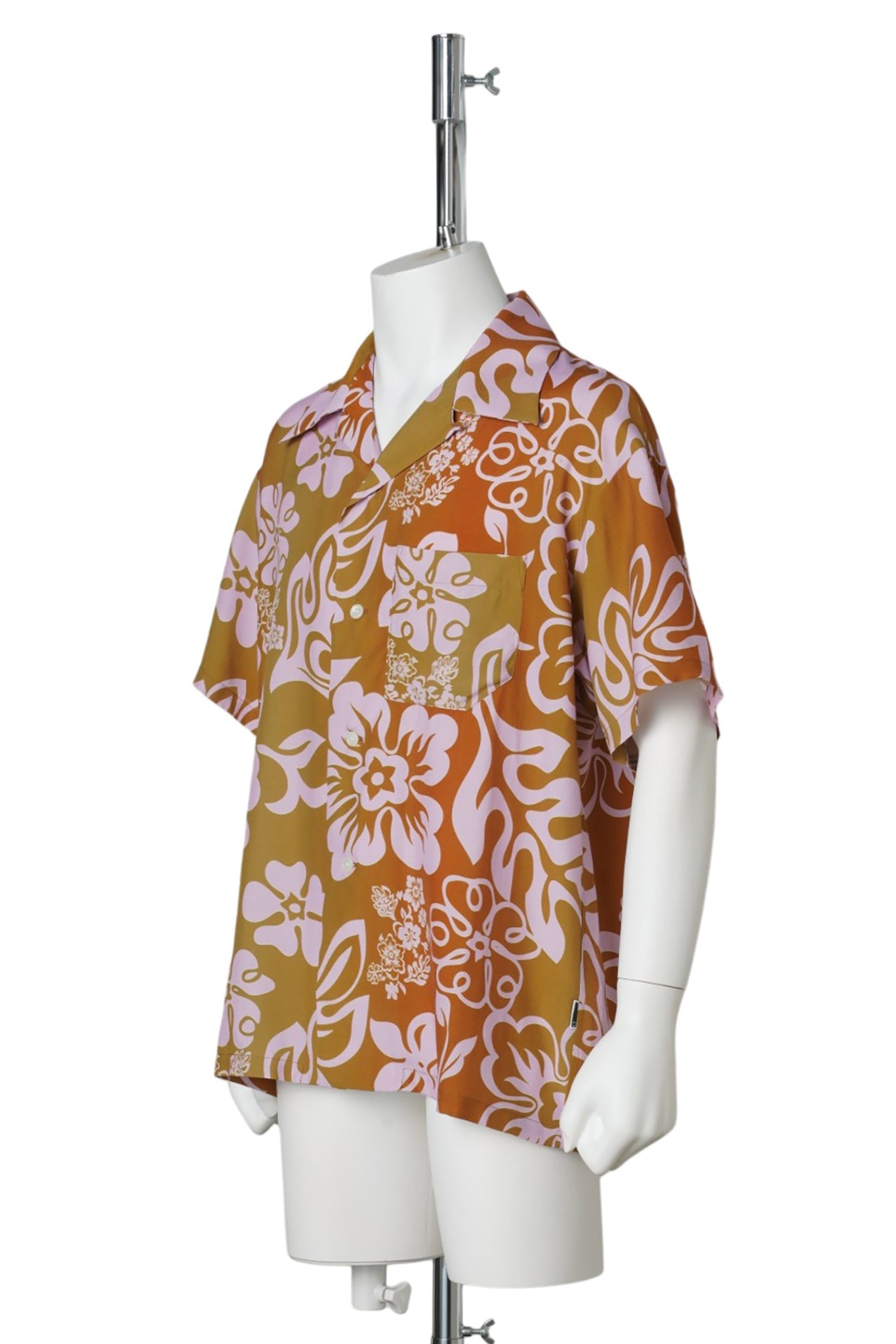 SUMMER SHIRT FLOWER / TOAST ORANGE